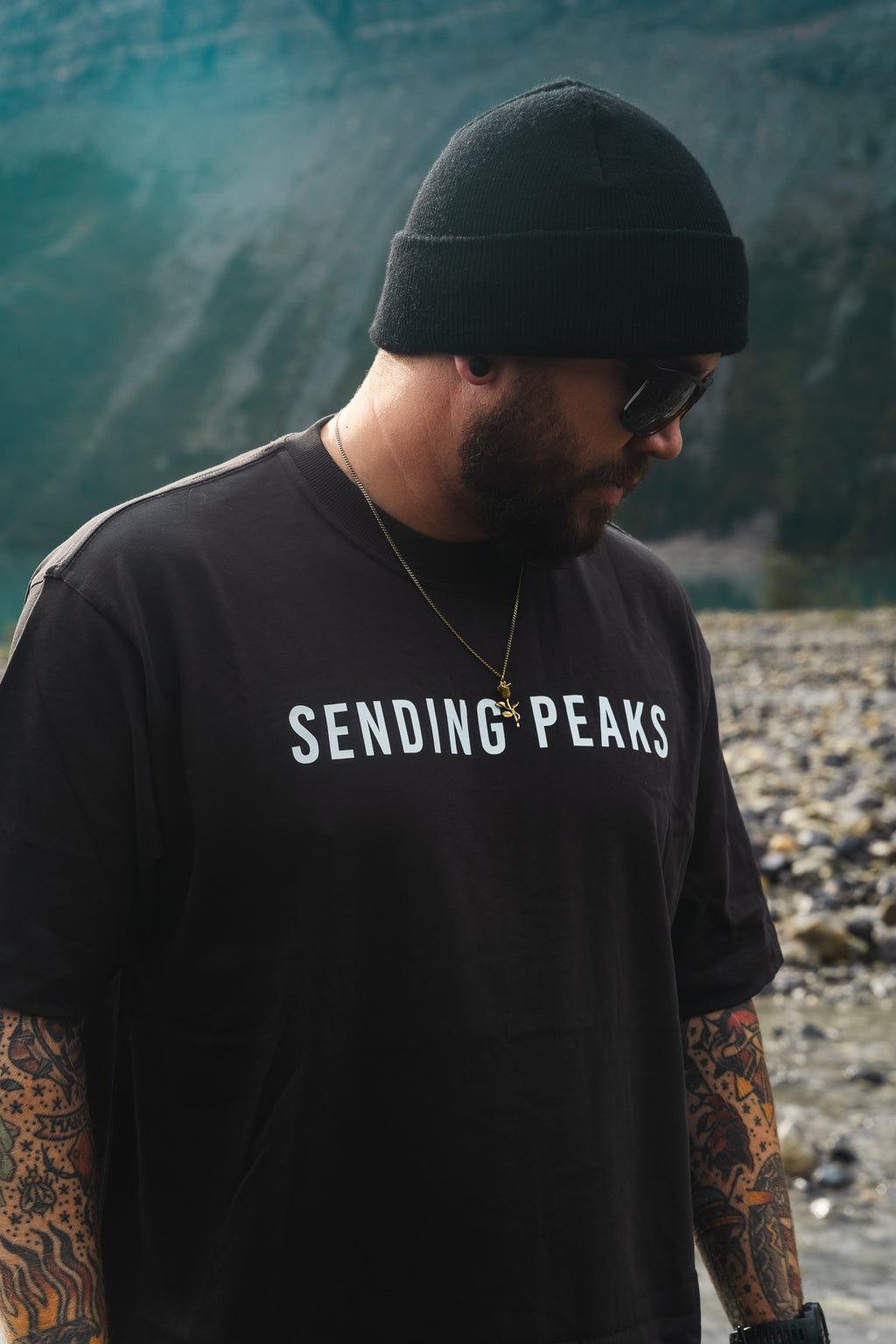 Gipfel verschicken - Oversized T-Shirt