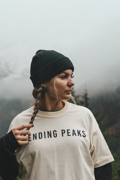 Sending peaks - Crop tee