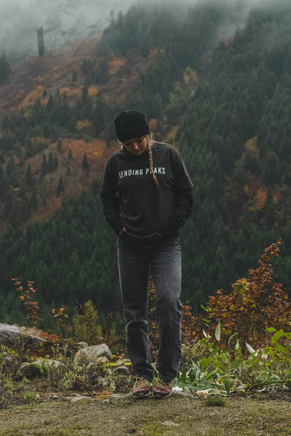 Sending peaks - Crop tee