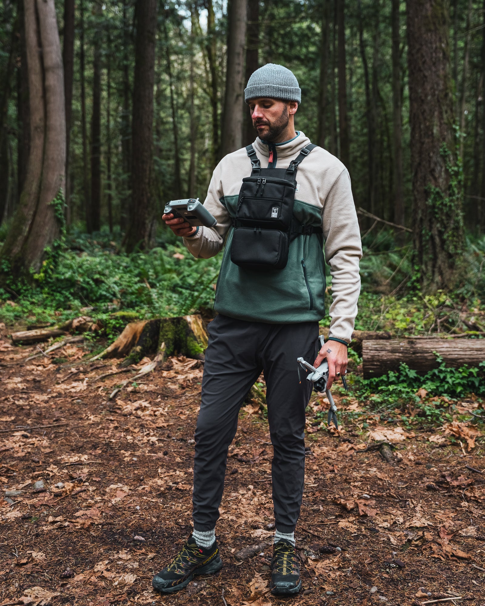 AEROPAK™ Drone Chest Rig - Hands Free Pack - Drone Storage